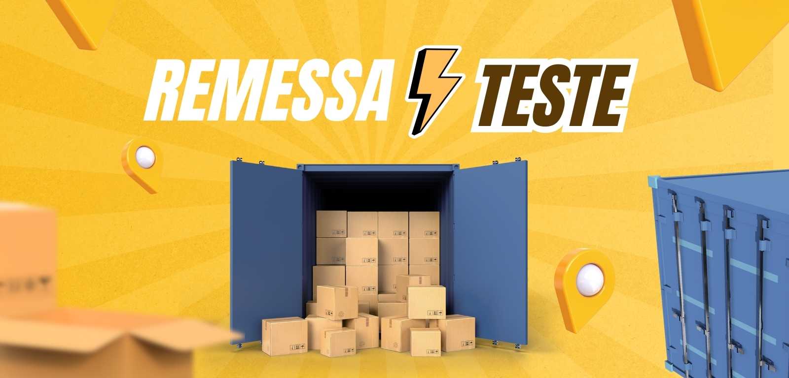 nota fiscal de remessa para teste
